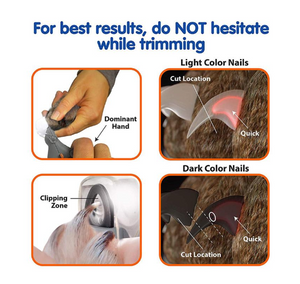 Pet Nail Trimmer With LED Light