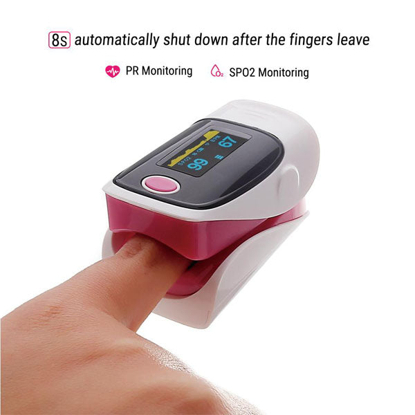 Portable Finger Pulse Reader