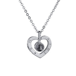100 Languages 'I Love You' Necklace